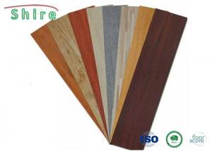 China Vinyl Flooring LVT Flooring Self - Adhesive Plastic  Laminate Flooring Fireproof on sale
