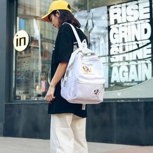 Wholesale New women's backpack casual all-purpose nylon backpack large capacity college wind student bag from china suppliers