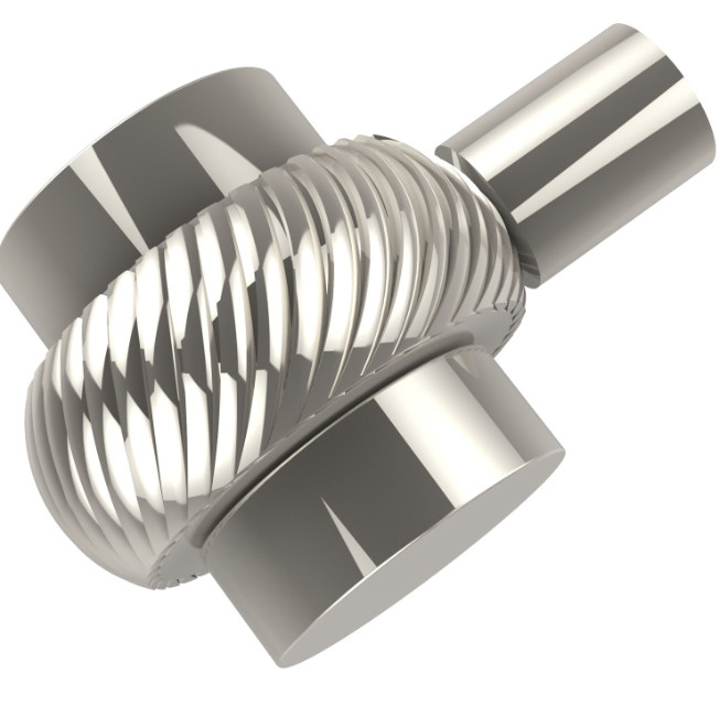Stainless Steel Material CNC Turning Parts Cabinet Handle Knobs Long Lifespan