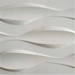 Hygienic cladding 3D PVC Wall Panel/Decorative 3D Wall Art