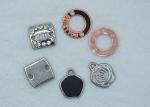 Personalized OEKO Metal Zipper Puller Debossed For Luggage Handbag