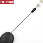 Deyi Badge Reel Retractable Heavy Duty With 360° Swivel Carabiner Clip Funny