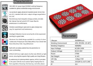 Wholesale Apollo 8 360W LED Grow Plant Light Full Spectrum Flower Plant Grow Lamp from china suppliers