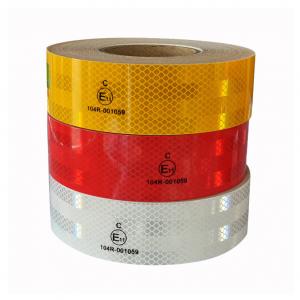 China ECE104 SASO2913 Vehicle Conspicuity Markings Dot C2 Reflective Tape For Truck Safety on sale
