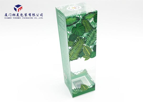 Transparent Rigid PET Plastic Box Offset Printing For Packing Reed Diffuser 23cm