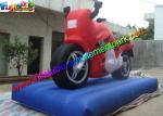 Customized Advertising Inflatables Motorcycle Replica , Inflatable Motorbike