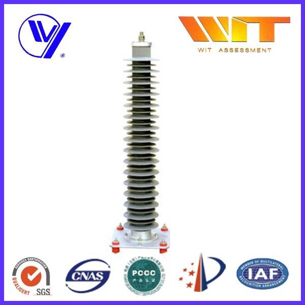 110KV Metal Zinc Oxide Lightning Surge Arrester Used in Substation Over Voltage