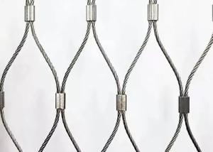 Wholesale Inox 316 Stainless Steel Cable Mesh Custom Ferrule Type X Tend from china suppliers