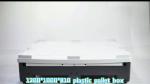box pallet 1200x1000x760mm large plastic pallet box bin for fruit and vegetable