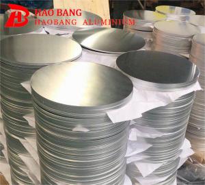 Wholesale 1100 1050 1060 Aluminum Circle For Lighting Lamp In Round Silver Material from china suppliers