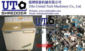 Wholesale Waste Washing Machine Shredder/Double Shaft Shredder/high capacity waste home appliances crushing machine from china suppliers