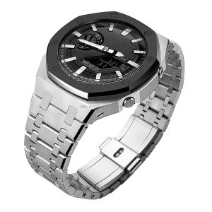 Wholesale Original 5th Edition Metal Rubber Watch For Casio GA2100 G Shock Stainless Steel Case from china suppliers