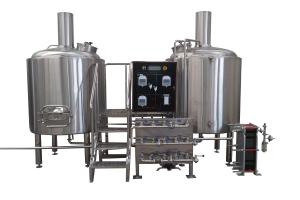 Wholesale 500L 1000L 1500L Small Stainless Steel Brewing Equipment With Digital Display from china suppliers