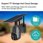 2K WiFi Solar IP Camera Outdoor Smart Human Detection