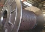 1200mm Diameter Cylinder Lbs Grooved Cable Drum Cable Steel Q335b Material