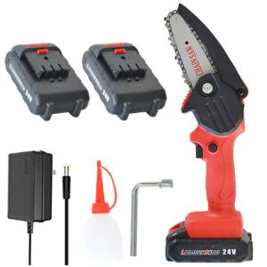 Wholesale 4 Inch Cordless Battery Powered Handheld Mini Chainsaw For Tree Branch from china suppliers