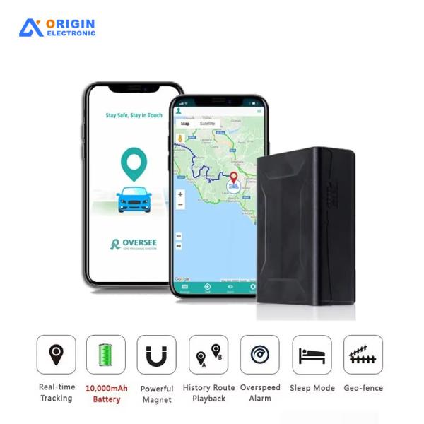 Wireless Miniature GPS Tracking Devices For Vehicles Waterproof Magnetic