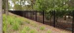 Galvanized Powder Coated Steel Tubular Fence