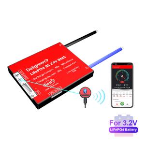 Wholesale Lithium Battery Bluetooth 8S 24V 40A Lifepo4 Smart Bms from china suppliers