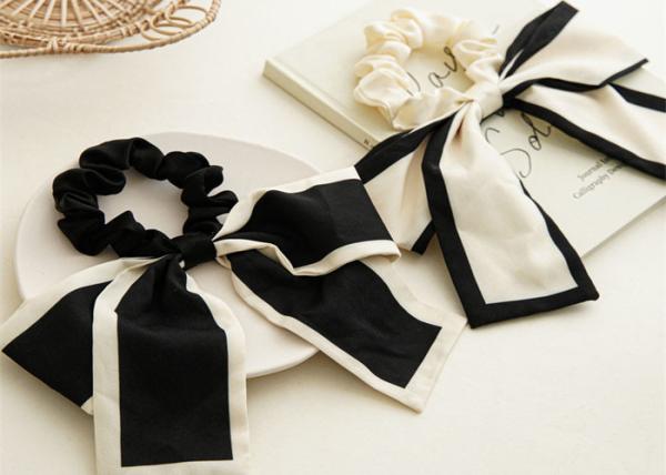 Japan Korea decorative hair accessories bow scrunchie women's hair rope streamer