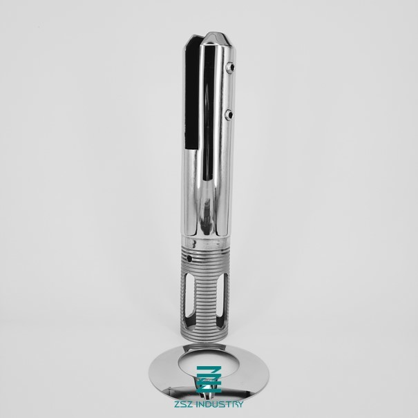 D48mm X H280mm Glass Fencing Spigots , Swimming Pool Glass Spigots