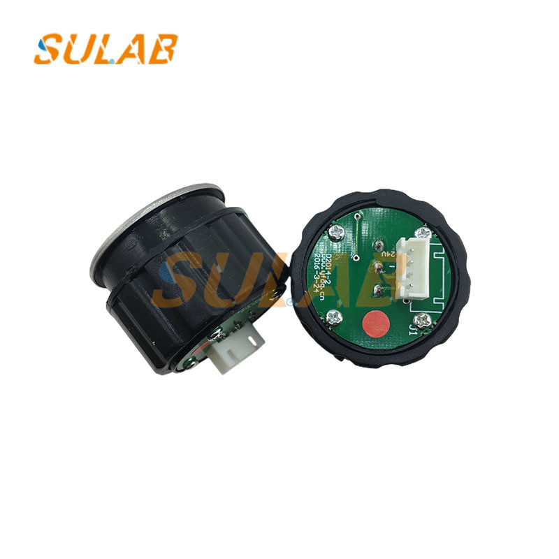 5400 Elevator Cop D Type Round Push Button D2-CL 3 Pin 4 Pins