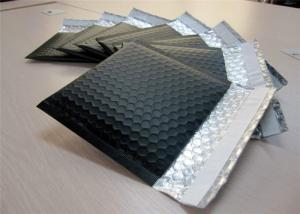Wholesale PET Black Bubble Lined Envelopes , 6x10 Bubble Mailers Size 0 Impact Strength from china suppliers