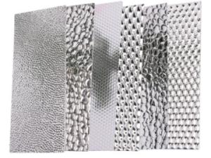 Wholesale 6063 3mm Embossed Aluminum Sheet , Decorative Aluminum Sheet Panels from china suppliers