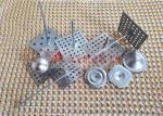 50mmx50mm Perforated Base Aluminum Pins For Installing Thermal Insulation
