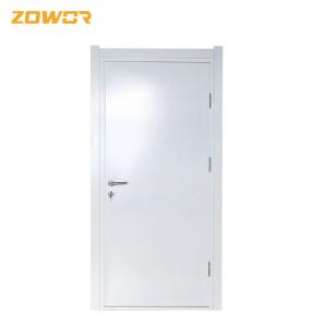 Wholesale Beige Color 45mm Thick Fire Rated Doors Powder Coating Flush Model from china suppliers