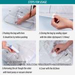 Clothing Vacuum Compression Bag With Hand Pump Space Saver Storage Pouch Travel