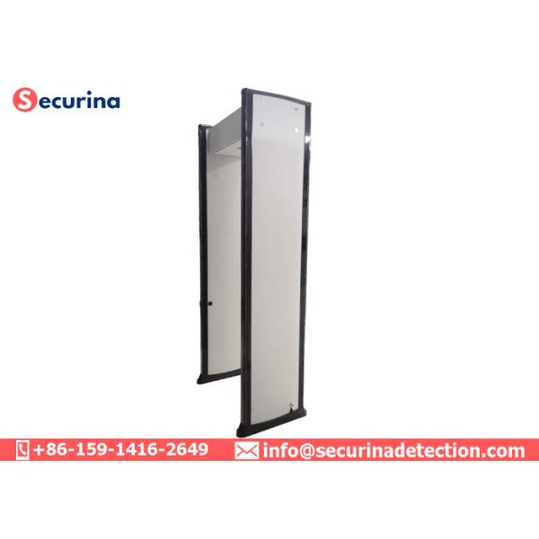 High Sensitivity Door Frame Metal Detector Visual Audible Alarm Clip Detection