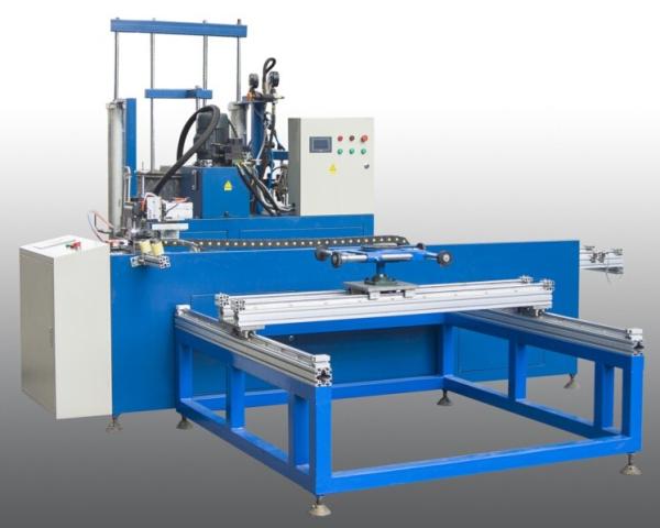 Horizontal Insulating Glass Auto Sealing Machine Robot , Automatic Sealant