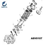 Hydraulic Pump Part A8V55 A8V80 A8V107 A8V160 Repair Kits