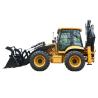Buy cheap 10500KG Construction Backhoe Loader Excavator With Heavy Duty Axles from wholesalers