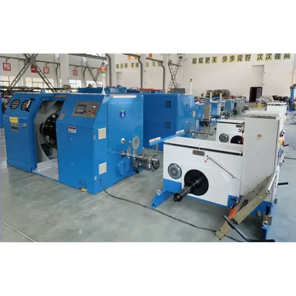High-Speed 650B Automatic Double Twist Bunching Machine for Copper Wire Manufactured by Fuchuan
