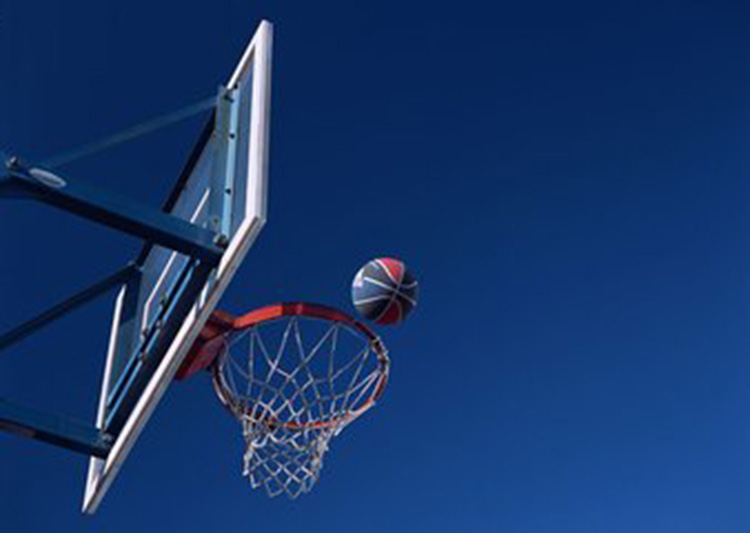 China high quality spring basketball stand