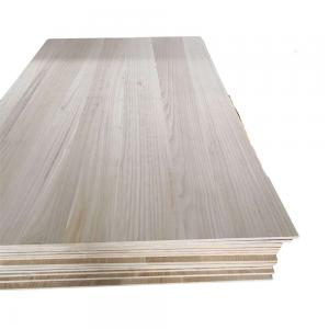 China Paulownia Wood Panel for Project Solution Capability Others Paulownia Edge Glued Board on sale
