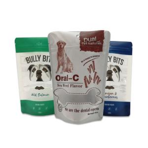 Wholesale Popular Gravure Printing Top Slider k Plastic Pet Dog Treats Food Packaging Bag With Strong Sealing from china suppliers