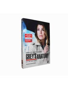 Wholesale Free DHL Shipping@New Release HOT TV Series Grey's Anatomy Season 12 Boxset Wholesale from china suppliers