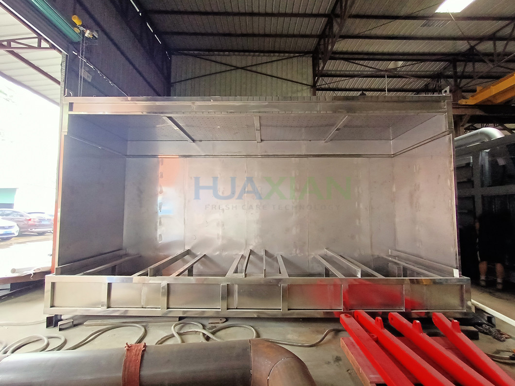 3.6 Ton Chilled Water Precooling Hydro Cooler For Zucchini, Green Beans And Cucumbers