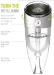 GLOBAL EXCLUSIVE PATENT Wine Aerator,Adjustable Decanter,Wine Accessories 6