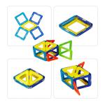 Geometric Shape Magnetic Building Blocks Cognitive Toy Early Education Teaching