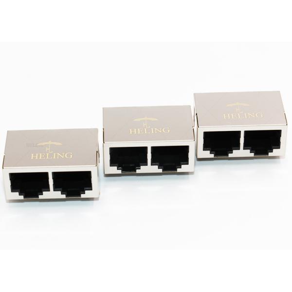 RoHS ISO9001 Shielded Rj45 Multiple Port Connectors MJ5908-B112-BRF4