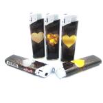 Classic Electric Butane Lighter 8.11*2.45*1.15 CM for Popular in EUR Market