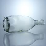 Brandy Whiskey Gin Rum Glass Bottle with Screw Top Industrial Beverage Sealing