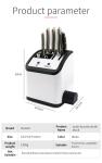 New Design Multifunction Uv Sterilizer Knife Block With Sharpener