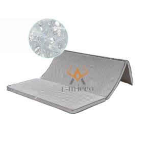 Wholesale U-micco Fiber Portable Foldable Mattress King Size Tri-fold Topper from china suppliers