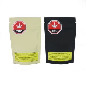 Buy cheap Child-Resistant Zipper Smell Proof Stand Up Mylar Pouch Bag from wholesalers