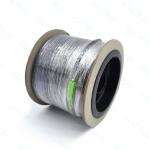 Outdoor FTTH Patch Cord 2core Steel Wire Drop Fiber Optical Cable 2SC-2SC